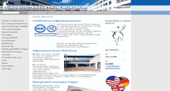 Desktop Screenshot of adipositaszentrum-wuerzburg.de
